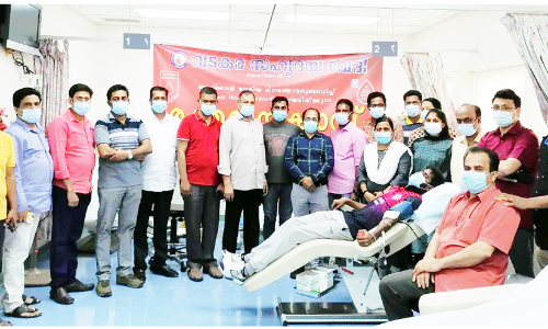 വ​ട​ക​ര സ​ഹൃ​ദ​യ വേ​ദി ര​ക്ത​ദാ​ന ക്യാ​മ്പ് സം​ഘ​ടി​പ്പി​ച്ചു