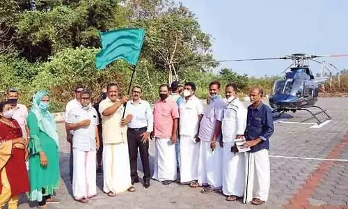 Helicopter ride as part of Christmas and New Year celebrations