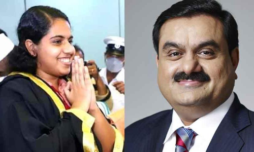 ഇതാണ്​ ഇൻക്രഡിബിൾ ഇന്ത്യ; ആര്യക്ക്​ അഭിനന്ദനവുമായി ഗൗതം അദാനിയും