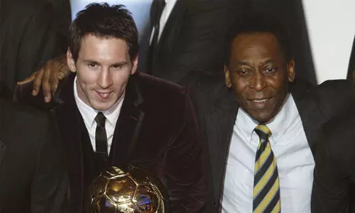Lionel Messi, Pele
