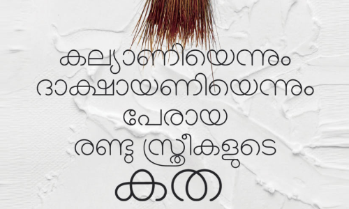 കല്യാണീടേം ദാക്ഷായണീടേം അനന്തരവത്തിക്ക്...