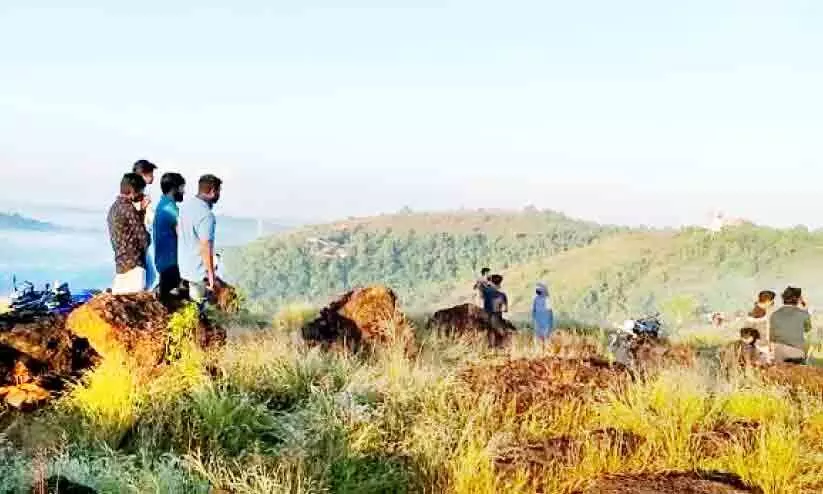 Social media went viral and visitors flocked to Vazhayuris mini Vagamon Social media went viral and visitors flocked to Vazhayuris mini Vagamon