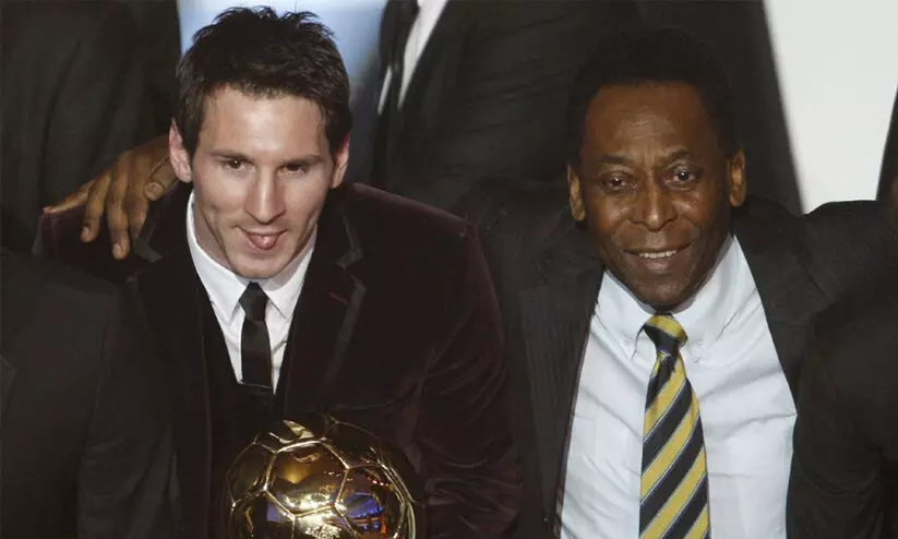 Lionel Messi, Pele Lionel Messi, Pele