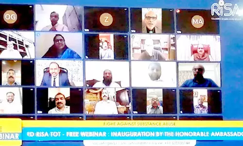 ല​ഹ​രി​വി​രു​ദ്ധ പ്ര​വ​ർ​ത്ത​ന​ങ്ങ​ൾ​ക്ക്​ എ​ല്ലാ സ​ഹ​ക​ര​ണ​വും –അം​ബാ​സ​ഡ​ർ ഡോ. ​ഔ​സാ​ഫ് സ​ഇൗ​ദ്