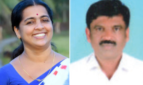 കാഞ്ഞങ്ങാട്​ നഗരസഭ; കെ.വി. സുജാത ചെയർപേഴ്​സൻ, ബി​ല്‍ടെ​ക് അ​ബ്​​ദു​ല്ല വൈ​സ് ചെ​യ​ര്‍മാ​ൻ