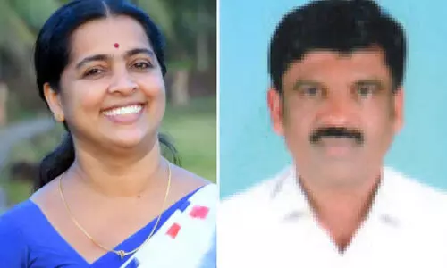 കാഞ്ഞങ്ങാട്​ നഗരസഭ; കെ.വി. സുജാത ചെയർപേഴ്​സൻ, ബി​ല്‍ടെ​ക് അ​ബ്​​ദു​ല്ല വൈ​സ് ചെ​യ​ര്‍മാ​ൻ