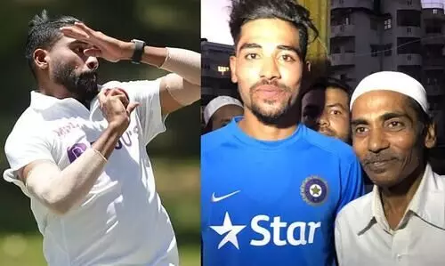 പിതാവിന്‍റെ സ്വപ്​നം പൂവണിയിപ്പിച്ചു; അരങ്ങേറ്റം ഗംഭീരമാക്കി സിറാജ്​