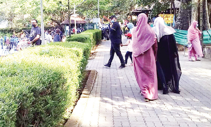 തിങ്ങിനിറഞ്ഞ് വിനോദസഞ്ചാര കേന്ദ്രങ്ങൾ തിങ്ങിനിറഞ്ഞ് വിനോദസഞ്ചാര കേന്ദ്രങ്ങൾ