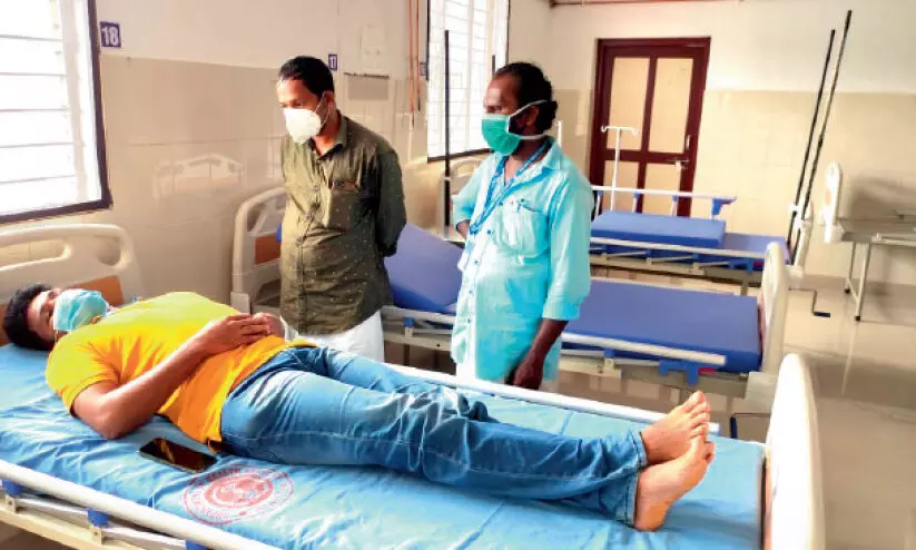 ആംബുലൻസ് ഡ്രൈവർക്ക് മർദനം ആംബുലൻസ് ഡ്രൈവർക്ക് മർദനം