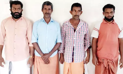 മലമാനിനെ വേട്ടയാടിയ നാല്‍വര്‍സംഘം പിടിയില്‍