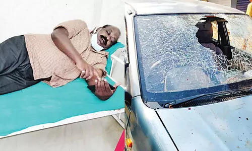 കൊടുങ്ങല്ലൂർ എക്സൈസ് സി.​െഎയെ വാഹനത്തിൽനിന്ന് പിടിച്ചിറക്കി മർദിച്ചു