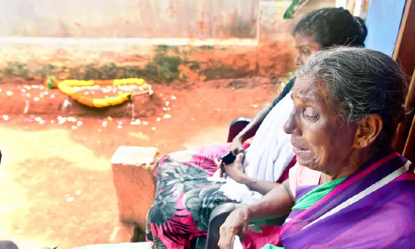 രാജ​ന്​ സമീപം അമ്പിളിക്കും അന്ത്യവിശ്രമം