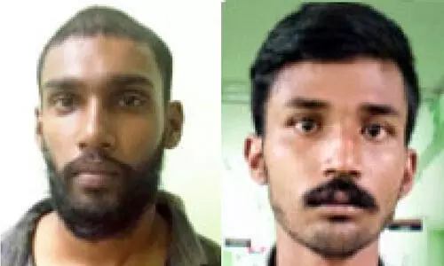 ബൈ​ക്ക് മോ​ഷ​ണ​സം​ഘ​ത്തി​ലെ ര​ണ്ടു​പേ​ർ പി​ടി​യി​ൽ