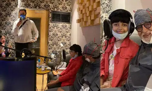 കൊച്ചുമകൾ ആരാധ്യക്കൊപ്പം മ്യൂസിക്​ ആൽബവുമായി ബച്ചൻ