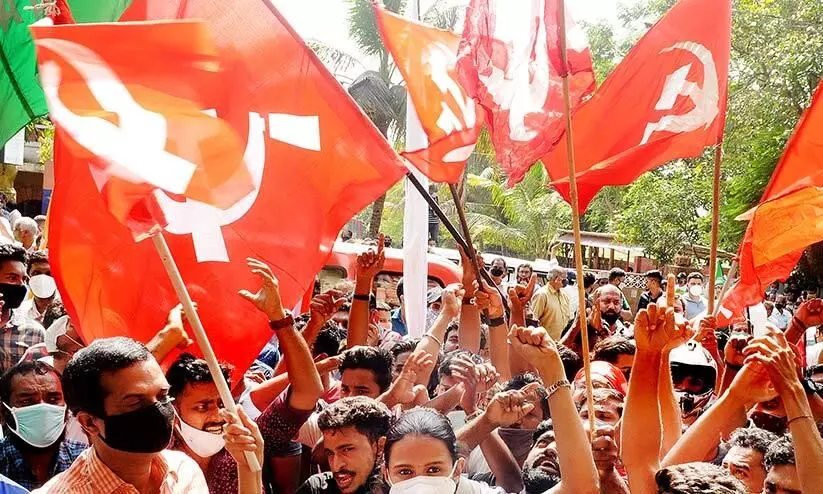Left majority in Kerala