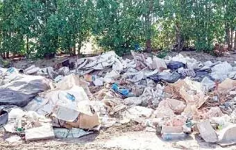 വ​ഫ്​​റ കാ​ർ​ഷി​ക മേ​ഖ​ല​യി​ൽ മാ​ലി​ന്യ​നി​ക്ഷേ​പ​മെ​ന്ന്​ പ​രാ​തി