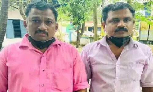 threat against police, two arrested