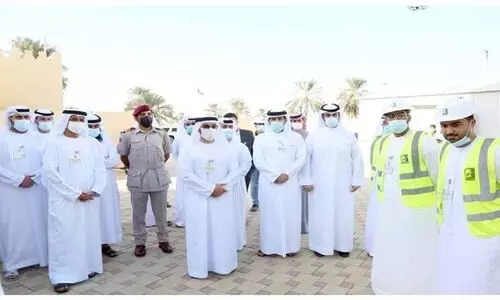 ഷാർജ അൽ സൂറിൽ മലിനജല പമ്പിങ്​ സ്​റ്റേഷൻ ഉദ്ഘാടനം ചെയ്തു