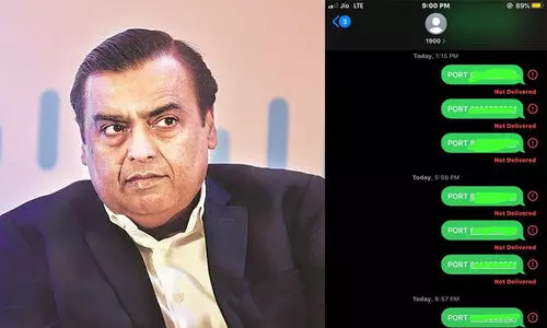 സിം പോർട്ട്​ ചെയ്യാൻ​ ജിയോ സമ്മതിക്കുന്നി​ല്ലെന്ന്​ കർഷകരുടെ പരാതി ​