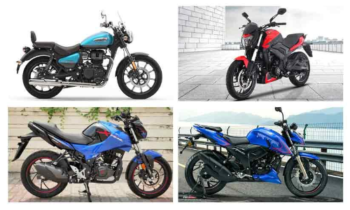 Top 5 Bikes Hero Xtreme, TVS Apache RTR, Bajaj Dominar, Honda HNess and Royal Enfield Meteor 350 Top 5 Bikes Hero Xtreme, TVS Apache RTR, Bajaj Dominar, Honda HNess and Royal Enfield Meteor 350