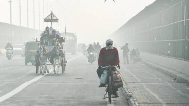 തണുത്തുറഞ്ഞ് ഡൽഹി; താപനില 1.1 ഡിഗ്രിയിൽ