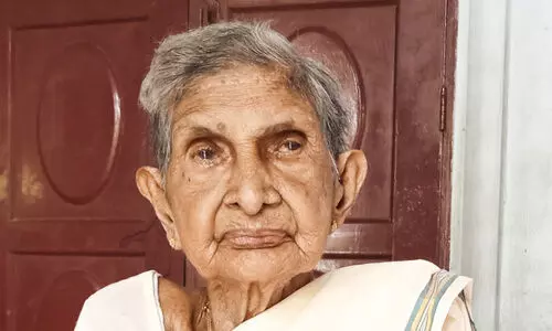 വയസ്സ്​ 102; കോവിഡിനെ തറപറ്റിച്ച് കാർത്യായനി മുത്തശ്ശി