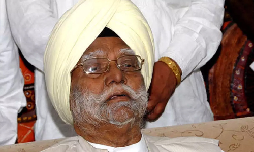 കോൺഗ്രസ് നേതാവും മുൻ കേന്ദ്രമന്ത്രിയുമായ ബൂട്ടാ സിങ് അന്തരിച്ചു