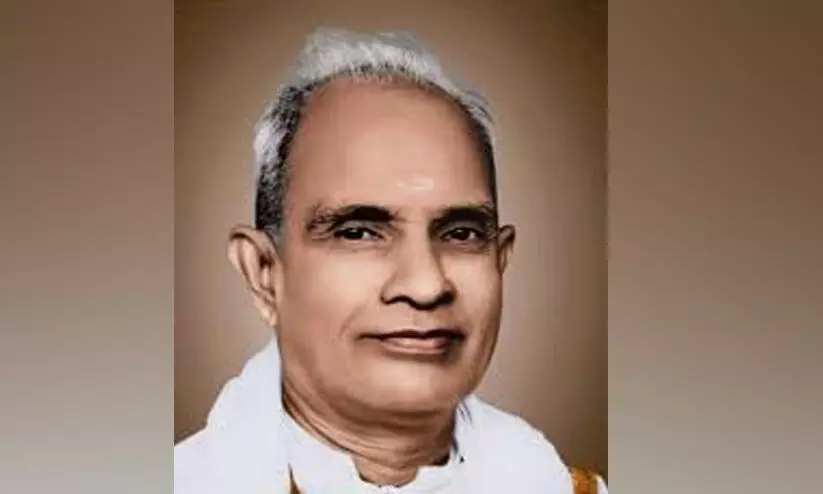 മ​ന്ന​ത്ത് പ​ത്മ​നാ​ഭ​ന്റെ 146ാമ​ത് ജ​യ​ന്തി ആ​ഘോ​ഷം ഇന്ന് ന​ട​ക്കും