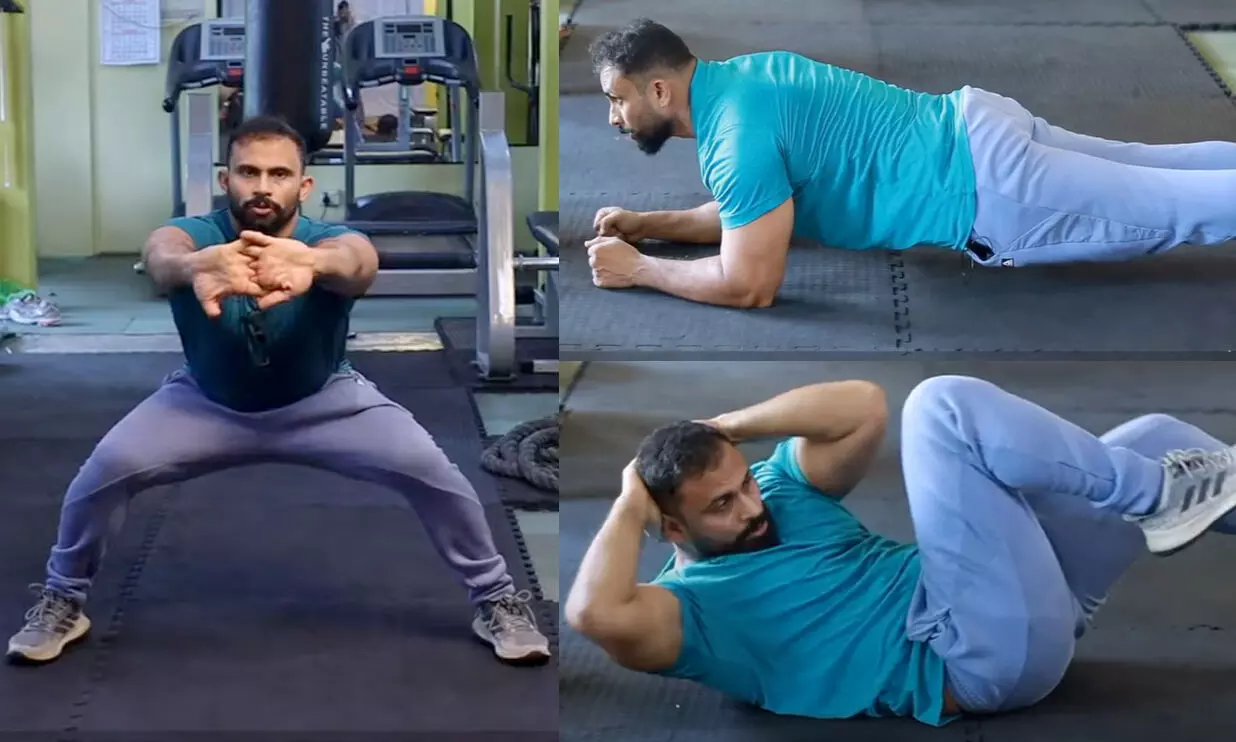 വീട്ടിൽ കുടുംബത്തോടൊപ്പം ചെയ്യാവുന്ന ഈസി വർക്ക്ഔട്ടുകൾ