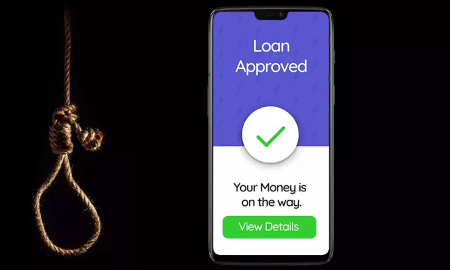 ഓൺലൈൻ ആപ്പിലൂടെ എടുത്ത ലോൺ തിരിച്ചടക്കാത്തതിന്​ പീഡനം; യുവാവ്​ ആത്മഹത്യ ചെയ്​തു