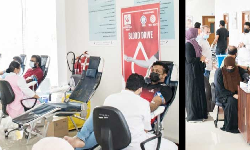 ത​ല​ശ്ശേ​രി മു​സ്​​ലിം വെ​ൽ​െ​ഫ​യ​ർ ര​ക്ത​ദാ​നം സം​ഘ​ടി​പ്പി​ച്ചു