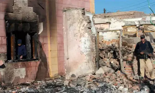 പാകിസ്താനിൽ ക്ഷേത്രം തകർത്ത സംഭവം: അറസ്റ്റിലായവരുടെ എണ്ണം 55 ആയി