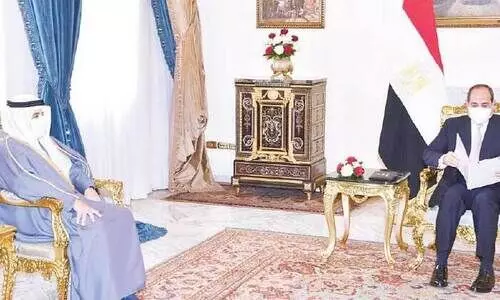 ഇൗ​ജി​പ്​​ത്​ പ്ര​സി​ഡ​ൻ​റി​ന്​ കു​വൈ​ത്ത്​ അ​മീ​റി​െൻറ ക​ത്ത്​