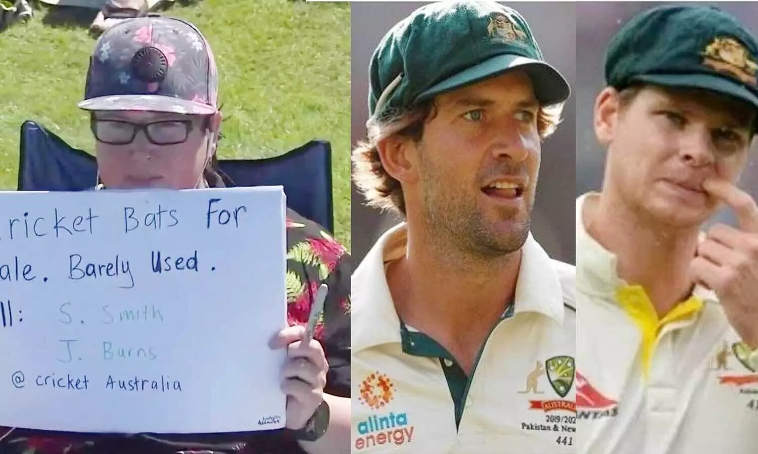 അധികം ഉപയോഗിക്കാത്ത ബാറ്റുകൾ വിൽപ്പനക്ക്​; സ്​മിത്തിനെയും ബേൺസിനെയും ട്രോളി ന്യൂസീലൻഡ്​ ആരാധകൻ