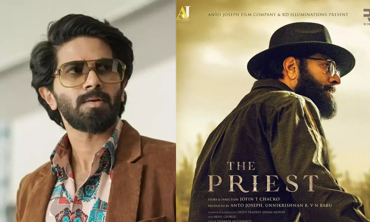 പ്രീസ്റ്റിൽ കണ്ണുവച്ച്​ കുഞ്ഞിക്ക; ഈ അച്ഛനാണ്​ അച്ചനെന്ന്​ ആരാധകർ