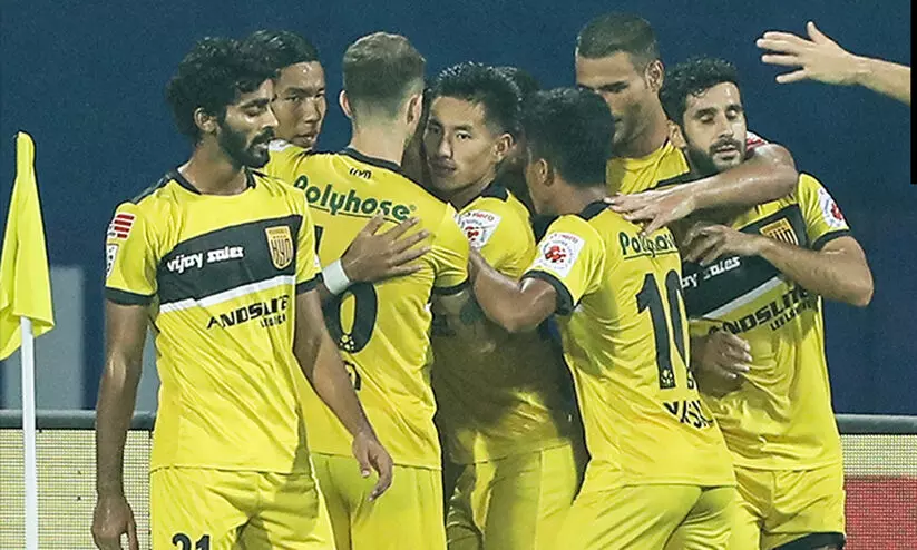 ചെന്നൈ വലയിൽ ഹൈദരാബാദിന്റെ ആഹ്ലാദ നൃത്തം ചെന്നൈ വലയിൽ ഹൈദരാബാദിന്റെ ആഹ്ലാദ നൃത്തം