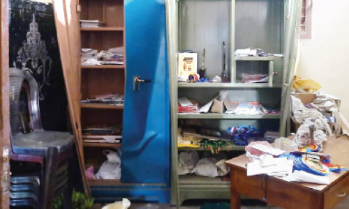 മാ​ണി​ക്കോ​ട് ക്ഷേ​ത്ര​ത്തി​ല്‍ മോ​ഷ​ണം