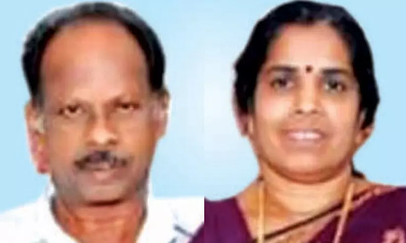 ഭ​ർ​ത്താ​വി​നു പി​ന്നാ​ലെ ഭാ​ര്യ​യും മ​രി​ച്ചു