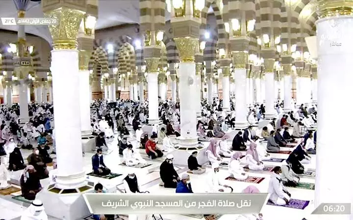 വിദ്യാലയങ്ങൾക്ക് അവധിക്കാലം: മദീനയിലെത്തുന്ന സന്ദർശകരുടെ എണ്ണം കൂടി വിദ്യാലയങ്ങൾക്ക് അവധിക്കാലം: മദീനയിലെത്തുന്ന സന്ദർശകരുടെ എണ്ണം കൂടി