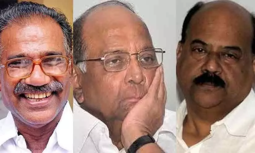 Split wide open in State NCP, saseendhran meet national leaders