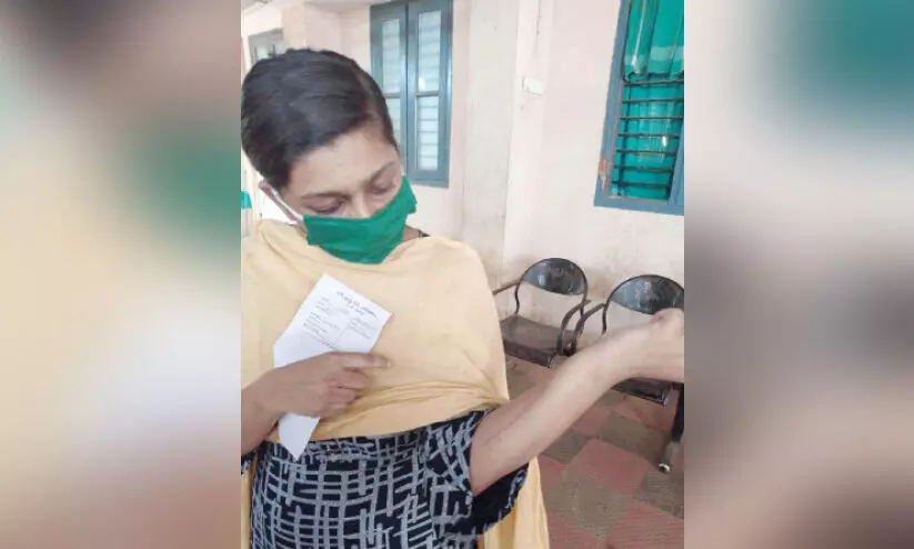 ബൈ​ക്കി​ലെ​ത്തി​യ മോ​ഷ്​​ടാ​വ് സ്വ​ർ​ണ​മാ​ല പി​ടി​ച്ചു​പ​റി​ച്ചു