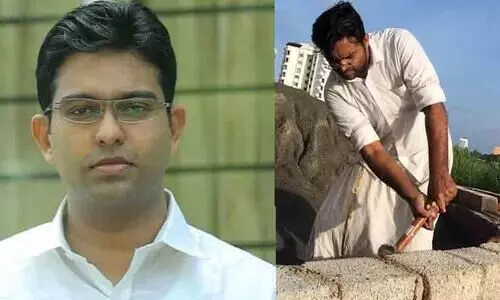 Vyttila flyover opened by V4 Keralites; Leader Nipun was arrested around the flat