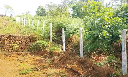 ആദിവാസി ശ്മശാനഭൂമി കൈയേറിയതായി പരാതി ആദിവാസി ശ്മശാനഭൂമി കൈയേറിയതായി പരാതി