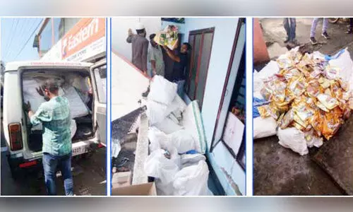 അ​ഞ്ച് ല​ക്ഷ​ത്തി​െൻറ നി​രോ​ധി​ത പു​ക​യി​ല ഉ​ൽ​പ​ന്ന​ങ്ങ​ൾ പി​ടി​കൂ​ടി