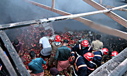 വടകര സിവില്‍ സ​ൈപ്ലസ്​ ഗോഡൗണില്‍ വന്‍ തീപിടിത്തം