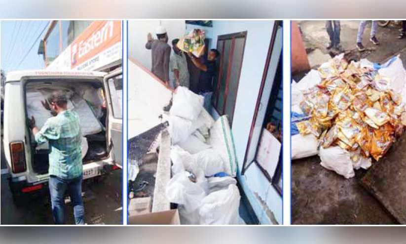 അഞ്ച് ലക്ഷത്തിെൻറ നിരോധിത പുകയില ഉൽപന്നങ്ങൾ പിടികൂടി അഞ്ച് ലക്ഷത്തിെൻറ നിരോധിത പുകയില ഉൽപന്നങ്ങൾ പിടികൂടി