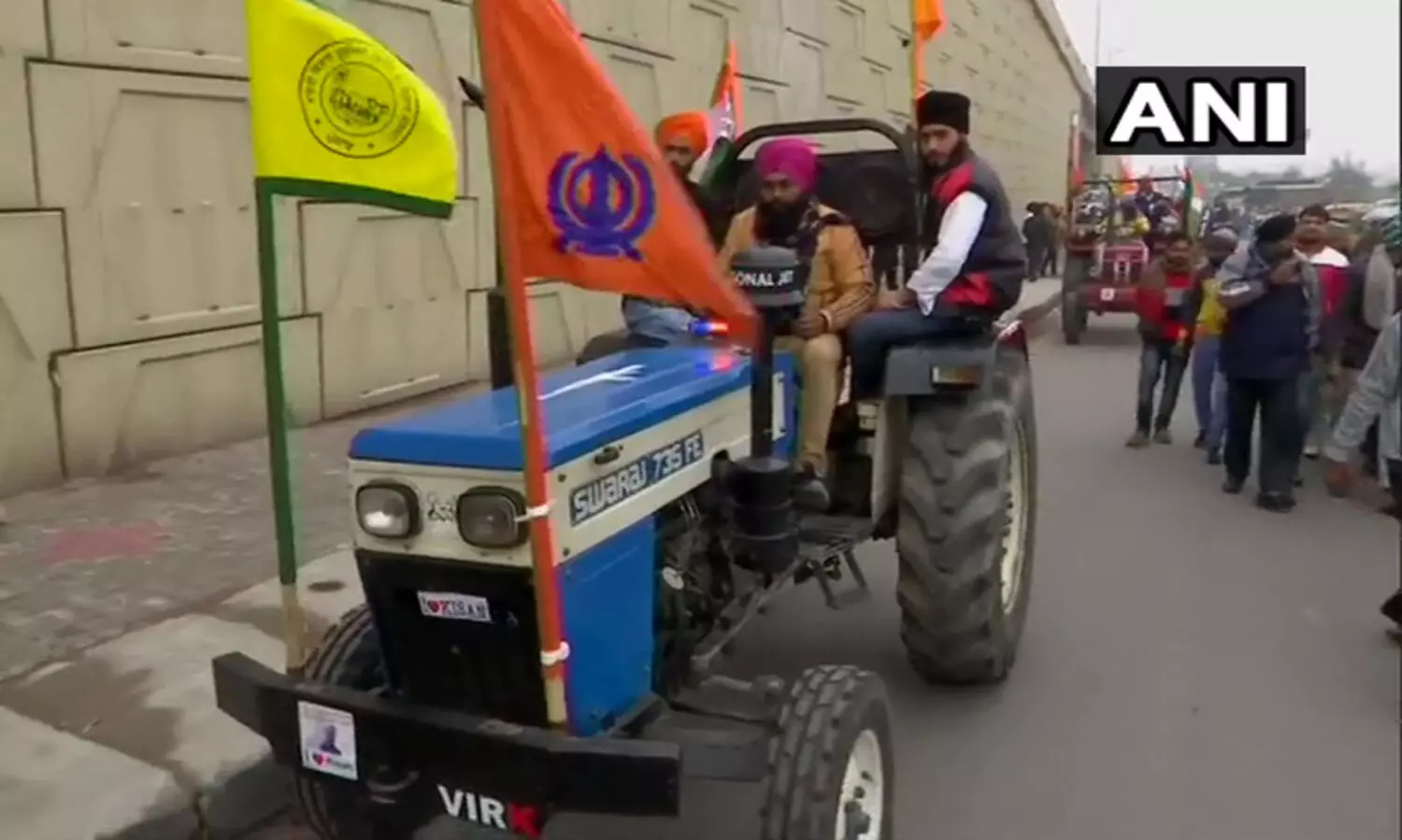 farmers tractor protest
