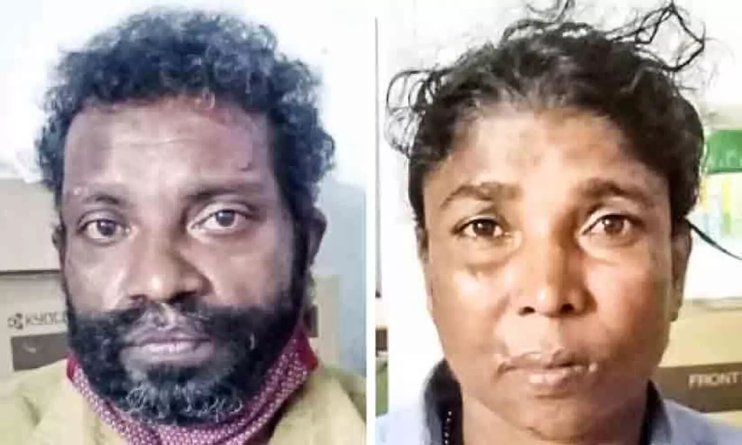 theft; couple was arrested