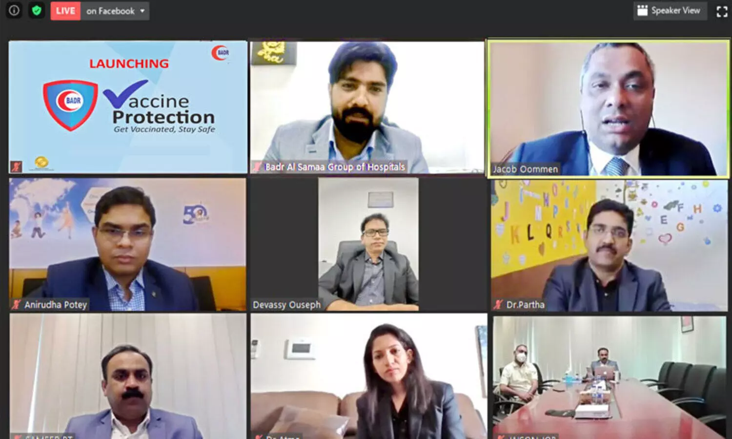 ബ​ദ​ർ അ​ൽ​സ​മ ഗ്രൂ​പ്​​ വാ​ക്​​സി​ൻ ബോ​ധ​വ​ത്​​ക​ര​ണം ആ​രം​ഭി​ച്ചു