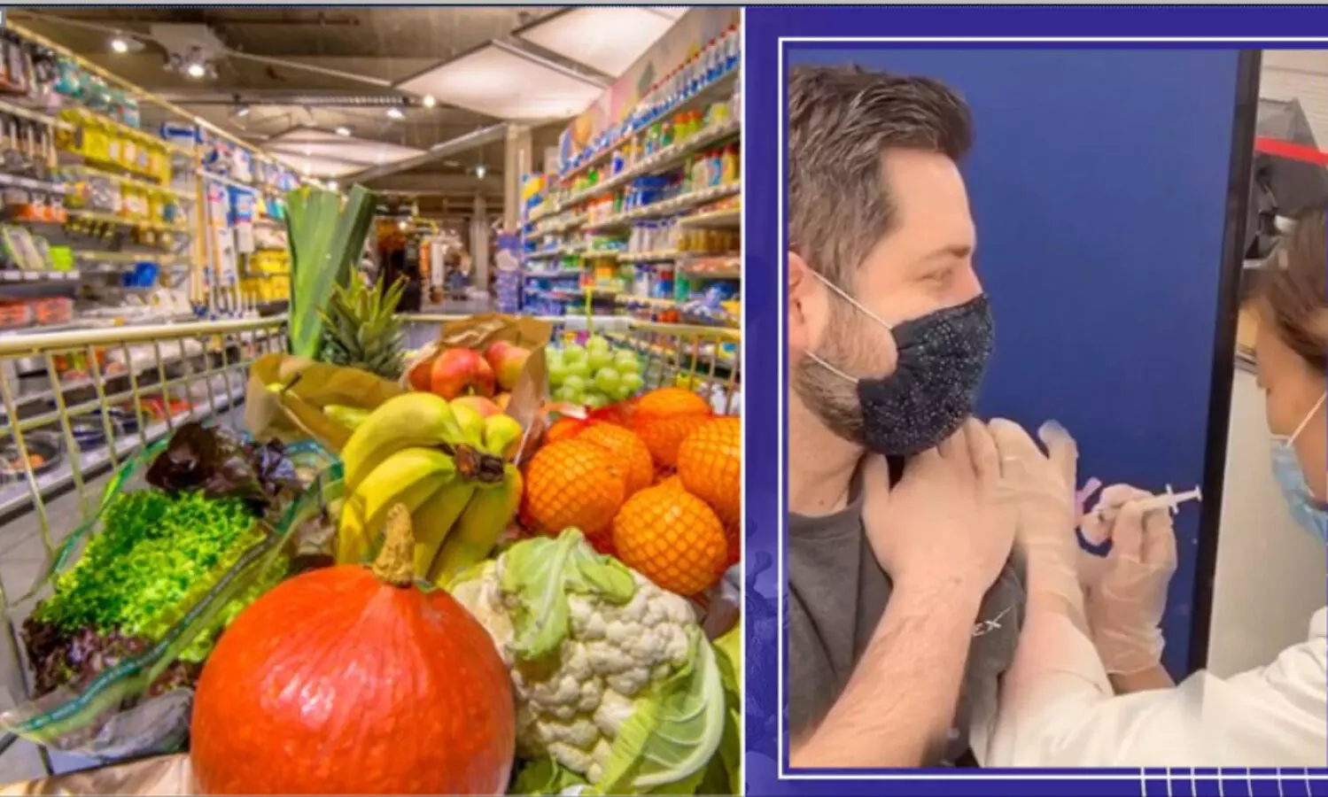 കൈയ്യിൽ രണ്ട്​ ഡോസ്​ വാക്​സിനുണ്ട്​..! സൂപ്പർമാർക്കറ്റിൽ പോയ നിയമവിദ്യാർഥികൾക്ക്​ വാക്​സിൻ ഓഫറുമായി​ ഫാർമസിസ്റ്റ്​